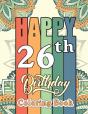 Happy 26th Birthday Coloring Book - Preview