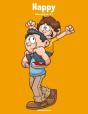Happy Coloring Book 1 & 2 - Preview