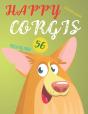 Happy Corgis Coloring Book - Preview