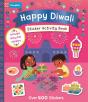 Happy Diwali Sticker Activity Book - Preview