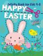 Happy Easter / Activity Book For Kids 4-8 / Cut Paste And  Colouring - Preview