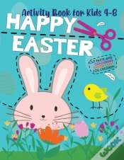 Capa do artigo Happy Easter / Activity Book For Kids 4-8 / Cut Paste And  Colouring