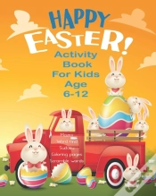 Capa do artigo Happy Easter! Activity Book For Kids Age 6-12