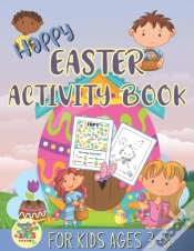 Capa do artigo Happy Easter Activity Book For Kids Ages 3-8