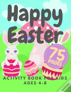 Capa do artigo Happy Easter Activity Book For Kids Ages 4-8