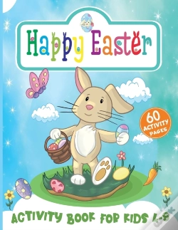 Capa do artigo Happy Easter Activity Book For Kids Ages 4-8