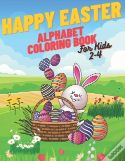 Capa do artigo Happy Easter Alphabet Coloring Book