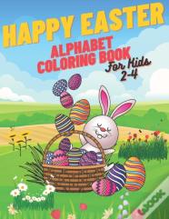 Happy Easter Alphabet Coloring Book