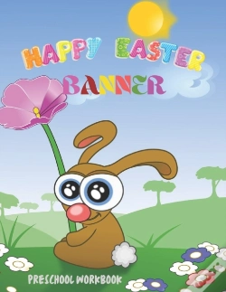 Capa do artigo Happy Easter Banner Preschool Workbook