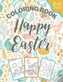 Capa do artigo Happy Easter Coloring Book 3-9 Year