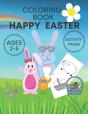 Happy Easter Coloring Book Activity Pages Ages 2-5 - Preview