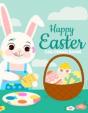 Happy Easter Coloring Book - Preview