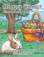 Happy Easter Coloring Book For Adults: A - Preview