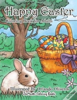 Capa do artigo Happy Easter Coloring Book For Adults: A