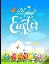 Happy Easter Coloring Book For Adults