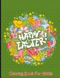 Happy Easter Coloring Book For Adults - Preview