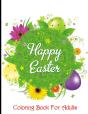 Happy Easter Coloring Book For Adults - Preview