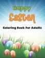 Happy Easter Coloring Book For Adults - Preview