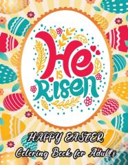 Happy Easter Coloring Book For Adults