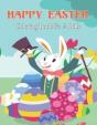 Happy Easter Coloring Book For Adults - Preview