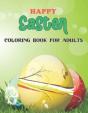 Happy Easter Coloring Book For Adults - Preview