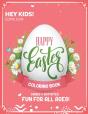 Happy Easter Coloring Book For All Ages - Preview