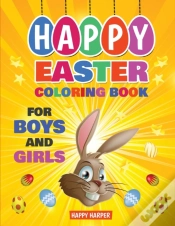 Capa do artigo Happy Easter Coloring Book For Boys And