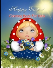 Happy Easter Coloring Book For Girls
