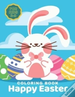 Capa do artigo Happy Easter Coloring Book For Kids 3-9