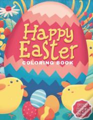 Happy Easter Coloring Book For Kids 3-9