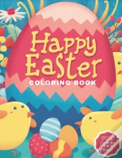 Capa do artigo Happy Easter Coloring Book For Kids 3-9