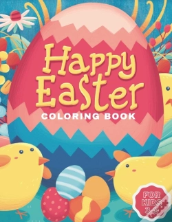 Capa do artigo Happy Easter Coloring Book For Kids 3-9
