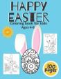 Happy Easter Coloring Book For Kids Ages 4-8 - Preview