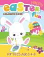 Happy Easter Coloring Book For Kids Ages 4-8 - Preview