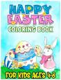 Happy Easter Coloring Book For Kids Ages 4-8 - Preview