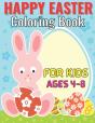 Happy Easter Coloring Book For Kids Ages 4-8 - Preview
