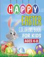 Happy Easter Coloring Book For Kids Ages - Preview