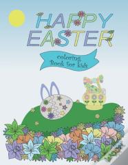 Happy Easter Coloring Book For Kids