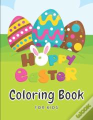 Happy Easter Coloring Book For Kids