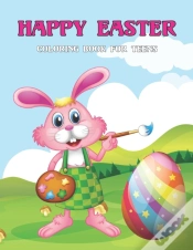 Capa do artigo Happy Easter Coloring Book For Teens