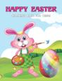 Happy Easter Coloring Book For Teens - Preview