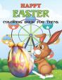 Happy Easter Coloring Book For Teens - Preview