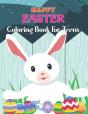 Happy Easter Coloring Book For Teens - Preview
