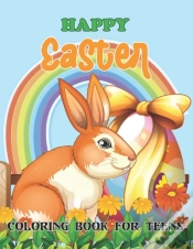 Capa do artigo Happy Easter Coloring Book For Teens