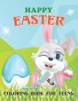 Happy Easter Coloring Book For Teens - Preview
