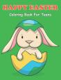 Happy Easter Coloring Book For Teens - Preview