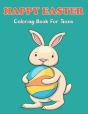 Happy Easter Coloring Book For Teens - Preview