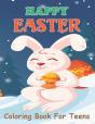 Happy Easter Coloring Book For Teens - Preview