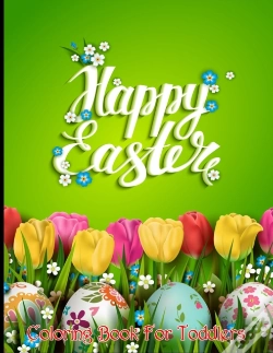 Capa do artigo Happy Easter Coloring Book For Toddlers