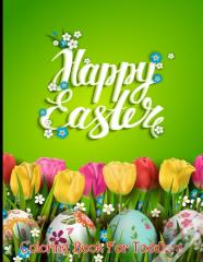Happy Easter Coloring Book For Toddlers
